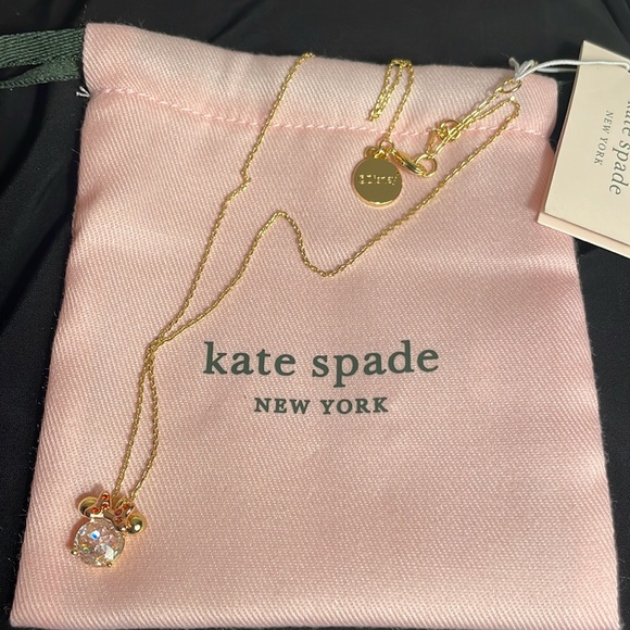 Kate Spade Minnie Mouse necklace NWT - Picture 6 of 6